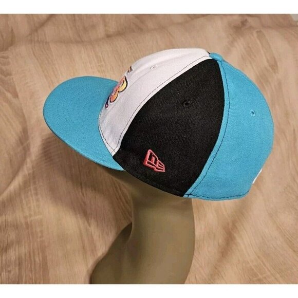 Tampa Bay Rays Sugar Skull Pinwheel Hat New Era 7 3/8 Cooperstown Cap - Picture 2 of 8